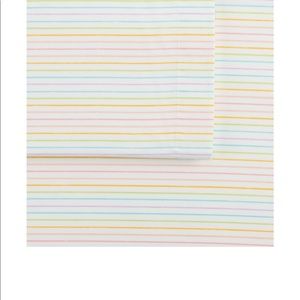 Rainbow twin XL sheets set